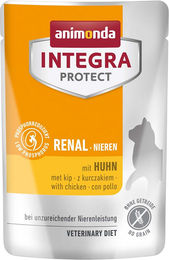 Animonda Integra Protect Adult Renal Katzen Diätfutter mit Huhn 24 x 85 g - 24 x 85 g – Bild 1 von 3