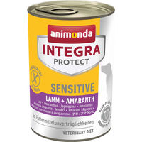 Produktbild von Animonda Integra Protect Adult Sensitive Hundefutter Lamm mit Amaranth Stückchen in Sauce 6 x 400g - 6 x 400 g