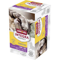 Produktbild von Animonda Integra Protect Adult Sensitive Katzen Nassfutter Lamm und Reis 6 x 100 g Diätfutter für Allergien - 6 x 100 g