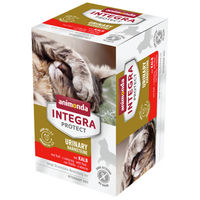 Produktbild von Animonda Integra Protect Adult Urinary Struvit Diätfutter Nassfutter für Katzen mit Kalb 6 x 100 g - 6 x 100 g