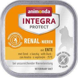 Animonda Integra Protect Cat Nieren Diätfutter Ente Nassfutter 16 x 100 g – Bild 1 von 2