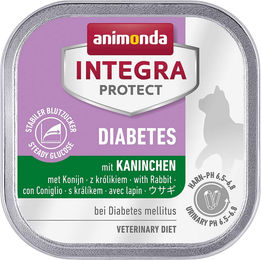 Animonda Integra Protect Diabetes Adult Nassfutter mit Kaninchen 16 x 100 g - 16 x 100 g – Bild 1 von 4