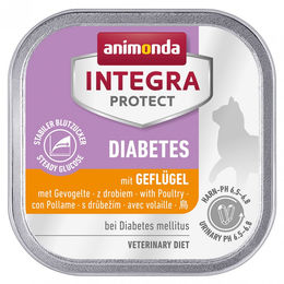 Animonda Integra Protect Diabetes Katzen Nassfutter Adult Geflügel 100 g - 16 x 100 g – Bild 1 von 7