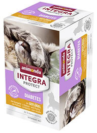 animonda INTEGRA PROTECT Diabetes Katzenfutter Geflügel Nassfutter 6 x 100g – Bild 1 von 1