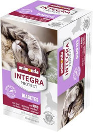 Animonda Integra Protect Diabetes Katzennassfutter Rind 6 x 100 g – Bild 1 von 1