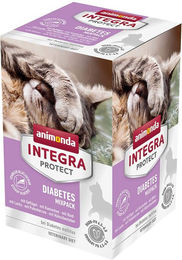 Animonda Integra Protect Diabetes Nassfutter für erwachsene Katzen Mixpack 6 x 100 g - 6 x 100 g – Bild 1 von 7