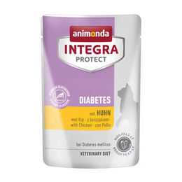 Animonda Integra Protect Diabetes Nassfutter für Katzen Adult mit Huhn 24 x 85 g - 24 x 85 g – Bild 1 von 5