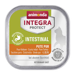 Animonda Integra Protect Intestinal Katzen Nassfutter Pute Adult 16 x 100 g - 16 x 100 g – Bild 1 von 4