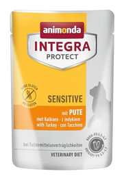 Animonda Integra Protect Katzenfutter Sensitive Pute Nassfutter Diätfutter für erwachsene Katzen hypoallergen und getreidefrei – Bild 1 von 1