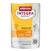 Produktbild von Animonda Integra Protect Katzenfutter Sensitive Pute Nassfutter Diätfutter für erwachsene Katzen hypoallergen und getreidefrei
