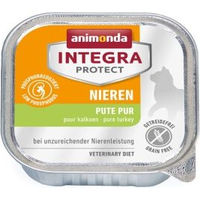 Produktbild von Animonda Integra Protect Niere Katzendiät Nassfutter Pute pur 16x100 g - 16 x 100 g