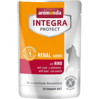 Produktbild von Animonda Integra Protect Renal Diätfutter für erwachsene Katzen mit Rind 24 x 85 g - 24 x 85 g