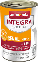 Animonda Integra Protect Renal Hund Nassfutter mit Rind oder Huhn Adult 400g - 6 x 400 g – Bild 1 von 4