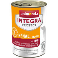 Produktbild von Animonda Integra Protect Renal Hund Nassfutter mit Rind oder Huhn Adult 400g - 6 x 400 g