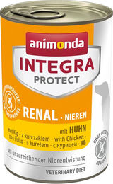 Animonda Integra Protect Renal Hundefutter Huhn Getreidefrei Diätfutter mit niedrigem Phosphorgehalt 6 x 400 g - 6 x 400 g – Bild 1 von 4