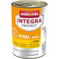 Produktbild von Animonda Integra Protect Renal Hundefutter Huhn Getreidefrei Diätfutter mit niedrigem Phosphorgehalt 6 x 400 g - 6 x 400 g