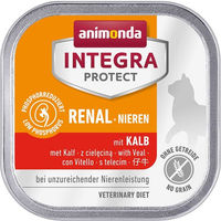 Produktbild von Animonda Integra Protect Renal Katzen Diätfutter mit Kalb 16x100g