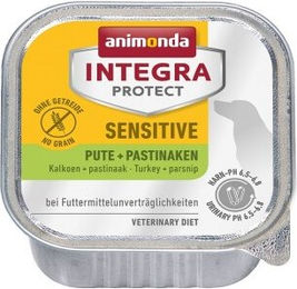 Produktbild von Animonda Integra Protect Sensitive Hund Nassfutter Pute und Pastinaken Hypoallergen 11x150 g - 11 x 150 g