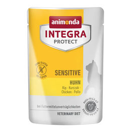 Produktbild von Animonda Integra Protect Sensitive Nassfutter Huhn Monoprotein für erwachsene Katzen 24x85g - 24 x 85 g