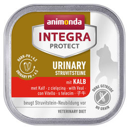 Produktbild von Animonda Integra Protect Urinary Adult Nassfutter mit Kalb zur Unterstützung der Harnwege 16x100g
