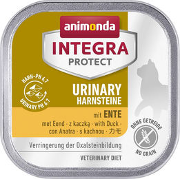 Animonda Integra Protect Urinary Oxalat Diätfutter für erwachsene Katzen mit Ente 16 x 100 g - 16 x 100 g – Bild 1 von 6