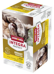 Animonda Integra Protect Urinary Struvitstein Katzen Nassfutter Huhn Adult 6 x 100 g - 6 x 100 g – Bild 1 von 7