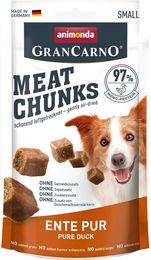 Animonda Meat Chunks Hund Snack Ente pur getreidefrei monoprotein 8x60 g - 6 x 60 g – Bild 1 von 3