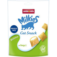 Produktbild von Animonda Milkies Balance Knusperkissen Geflügel Katzensnack für erwachsene Katzen 120g - 6 x 120 g