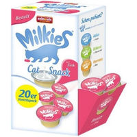 Produktbild von Animonda Milkies Beauty Katzenmilch-Snack mit Zink für Haut und Fell 20 x 15 g - 20 x 15 g
