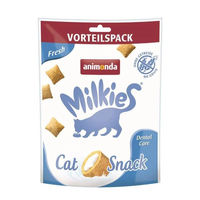 Produktbild von Animonda Milkies Fresh Dental Care Knusperkissen Geflügel Zahnpflege Katzenleckerli Adult 6 x 120g - 6 x 120 g