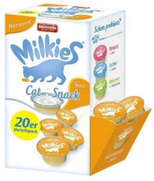 Animonda Milkies Harmony Milch mit Malz Katzen-Snack Adult 20 x 15g - 20 x 15 g – Bild 1 von 7