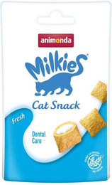 Animonda Milkies Knusperkissen Fresh Dental Care Zahnpflege Hund Geflügel Adult 12x30g – Bild 1 von 2