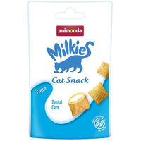 Produktbild von Animonda Milkies Knusperkissen Fresh Dental Care Zahnpflege Hund Geflügel Adult 12x30g