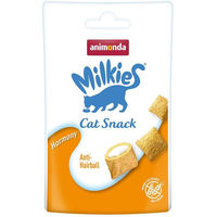 Produktbild von Animonda Milkies Knusperkissen Harmony Anti Hairball Geflügel Leckerli für Katzen Adult 6x30g