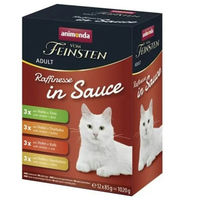 Produktbild von Animonda Raffinesse Katzennassfutter Stückchen in Sauce Adult 8x85g