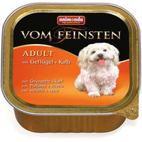Produktbild von Animonda Vom Feinsten Adult Hundefutter Pastete Geflügel und Kalb getreidefrei 22 x 150 g - 22 x 150 g
