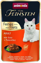 animonda vom Feinsten Adult Katzen Nassfutter mit Ente und Pute 18 x 85 g - 18 x 85 g – Bild 1 von 8