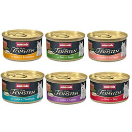 animonda vom Feinsten Adult Katzenfutter Mousse-Vielfalt, getreidefrei und ohne Zucker, 72 x 85 g - 72 x 85 g – Bild 1 von 7