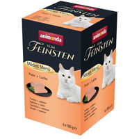 Produktbild von animonda vom Feinsten Adult Mildes Menü Pute mit Lachs 32x100g