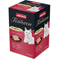 Produktbild von animonda vom Feinsten Adult Mildes Menü Pute mit Tomaten 32x100g Sensitive ohne Farb- und Aromastoffe - 32 x 100 g