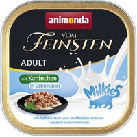 Produktbild von animonda vom Feinsten Adult Milkies Kaninchen Stückchen in Sauce 32x100g - 32 x 100 g