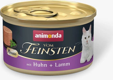 animonda vom Feinsten Adult Mousse Katzenfutter Huhn und Lamm getreidefrei 12 x 85 g - 12 x 85 g – Bild 1 von 7