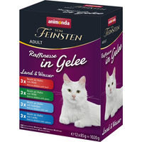 Produktbild von animonda vom Feinsten Adult Raffinesse Katzen Nassfutter Mixpaket 12 x 85 g Stückchen in Gelee