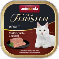 Produktbild von animonda vom Feinsten Fleischcocktail Paté für erwachsene Katzen 32x100 g