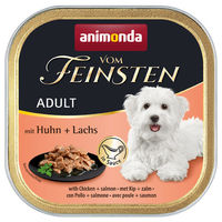 Produktbild von Animonda Vom Feinsten Hund Adult Huhn Lachs Schwein Getreidefrei Ohne Zucker 22 x 150 g - 22 x 150 g