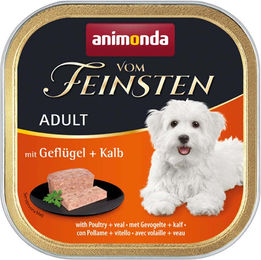 Produktbild von animonda vom Feinsten Hundefutter Adult Geflügel und Kalb 22x150g - 22 x 150 g