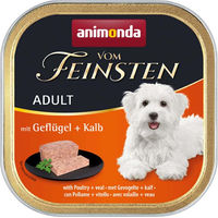 Produktbild von animonda vom Feinsten Hundefutter Adult Geflügel und Kalb 22x150g - 22 x 150 g