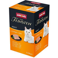 Produktbild von animonda vom Feinsten Hundefutter Adult Geflügel und Kalb ohne Konservierungsstoffe 32x100g
