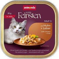 Produktbild von animonda vom Feinsten Hundefutter Adult Huhn mit Leber in Jelly 32x85 g
