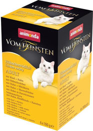 Produktbild von animonda vom Feinsten Hundefutter Adult Hühnchenvielfalt Mixpack 18x100g